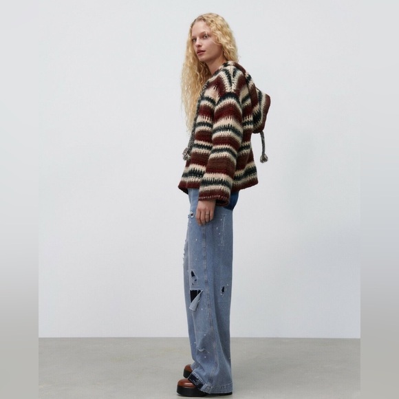 NWT ZARA WOOL ALPACA SWEATER LIMITED EDITION SIZE M 0021/126/104 - Picture 4 of 13